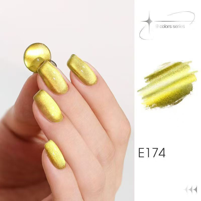 Two-Color Cat's Eyes Gel Polish 4 Colors